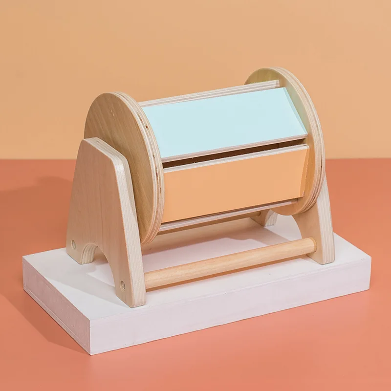 Colorful Wooden Throwing Coin Drawer Box Drum Training - Image 13