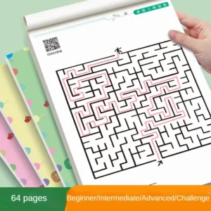 Children Maze Game Book
