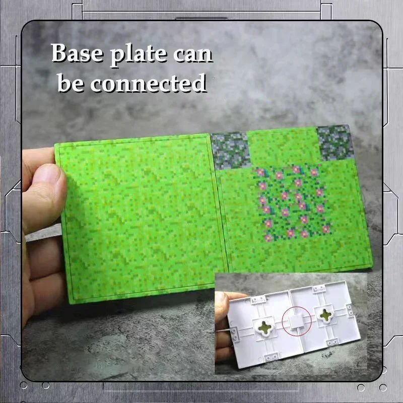 Magnetic Base Plate Variety Baseplates Match Mine World DIY - Image 3