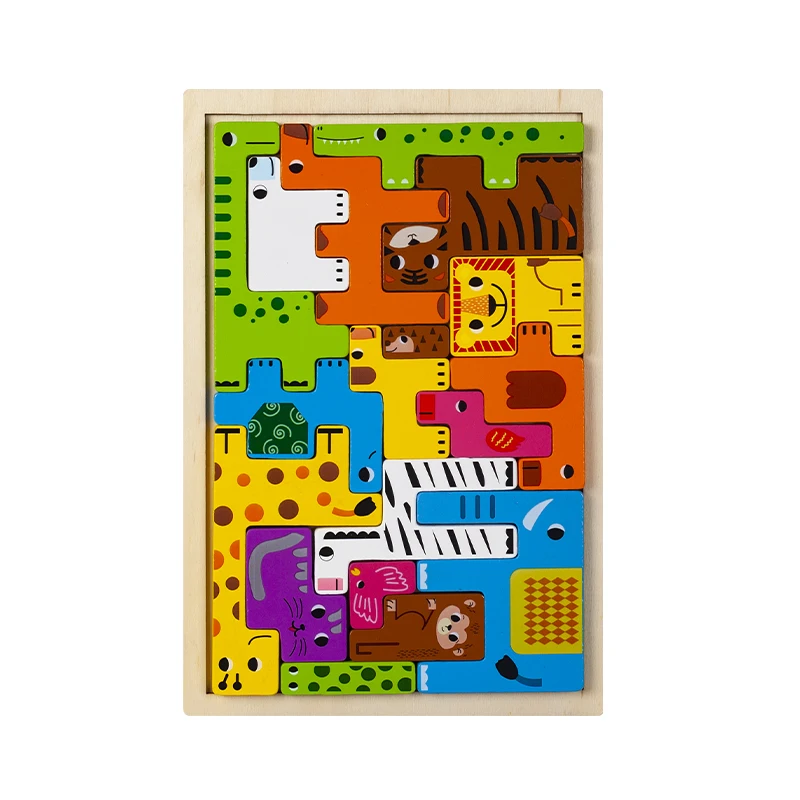 Animal Characters Russian Puzzle - Image 8