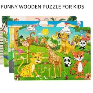 Logic Thinking Intellectual Wooden Puzzle